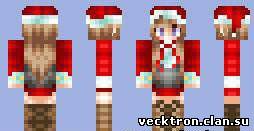 Скачать Christmas girl для minecraft